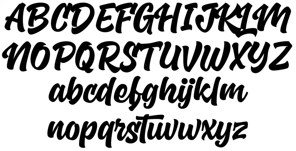Scrapyard Scriptfont specimens