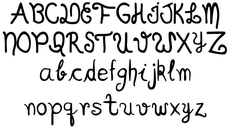 Scriptia Happyfont specimens