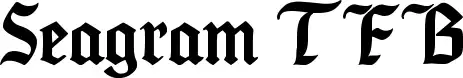 Seagram TFB