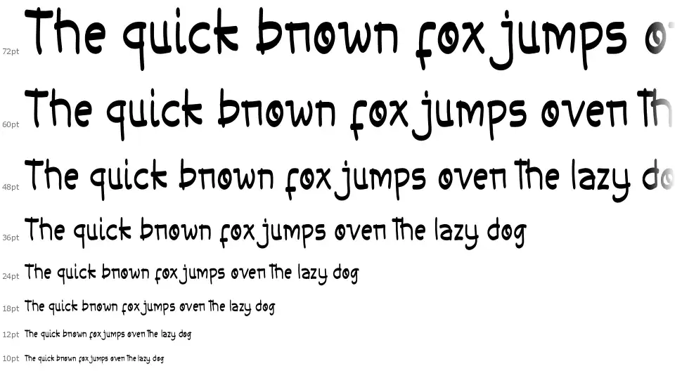 Secret Maskfont waterfall