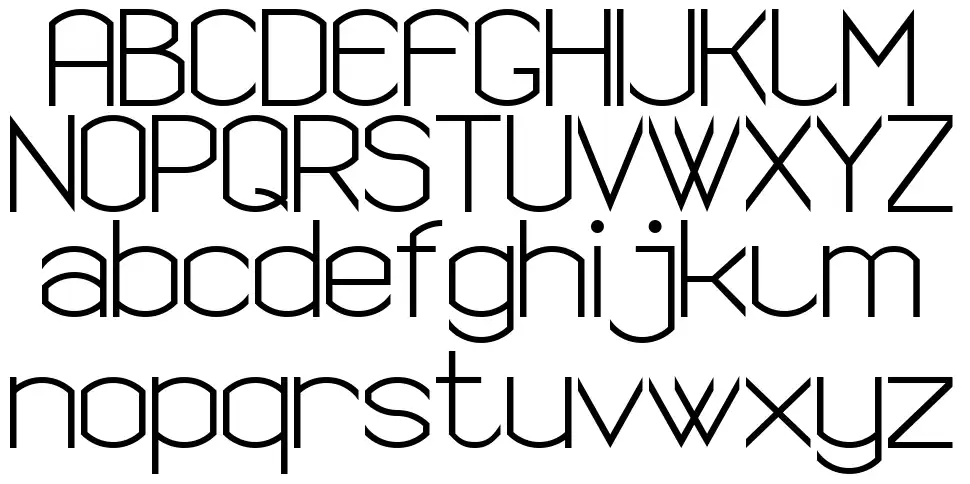 Semi Rounded Sans Serif 7font specimens