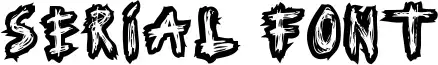Serial Font
