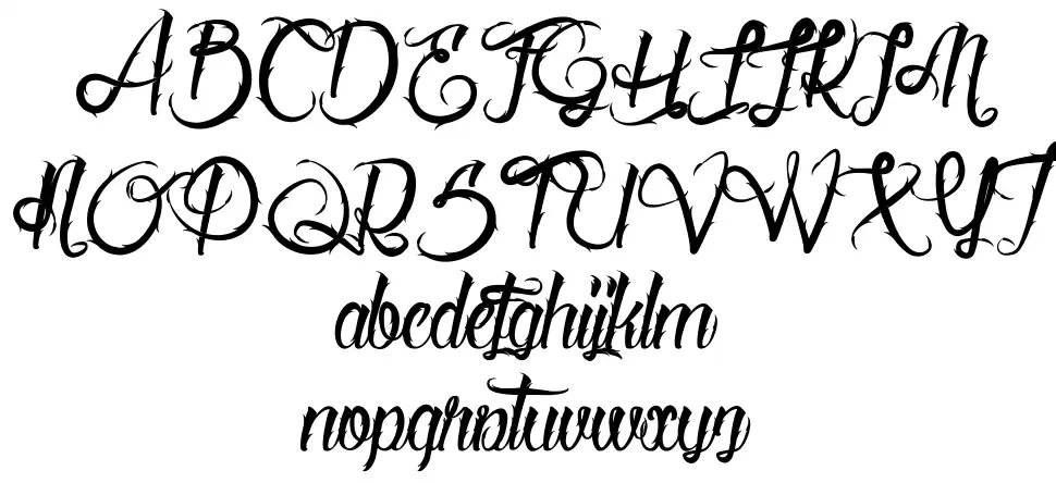 Servalfont specimens