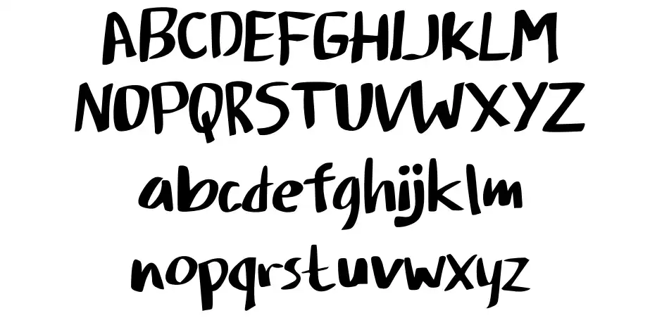 Setoby Spécimens Setobyfont specimens