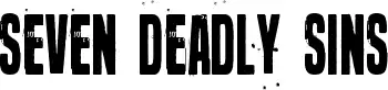 Seven deadly sins