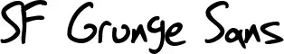 SF Grunge Sans