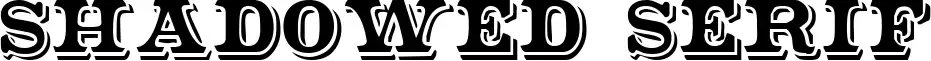 Shadowed Serif