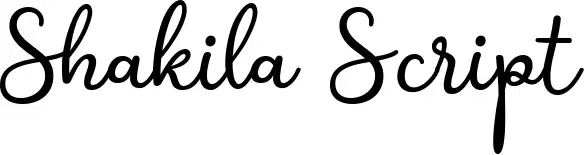 Shakila Script