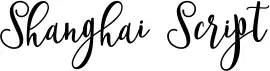 Shanghai Script