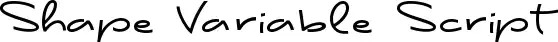 Shape Variable Script