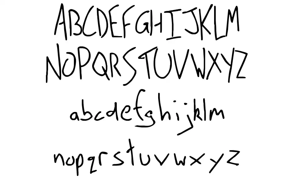 Sign Me Tarniasfont specimens