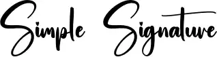 Simple Signature