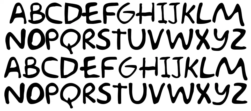 Simpsonfontfont specimens