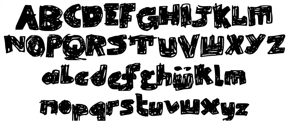 Skribble Blackfont specimens