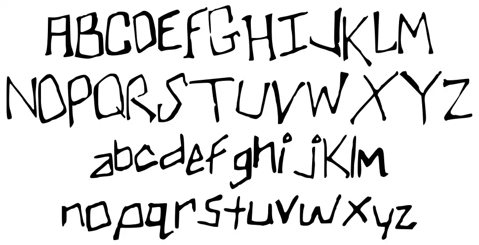 Skullmanatorfont specimens