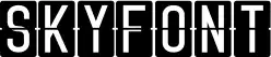 Skyfont