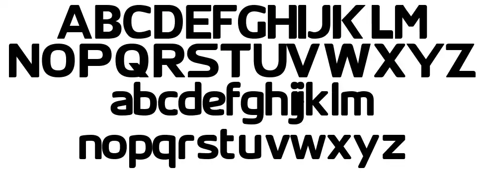 SKYfontThickfont specimens
