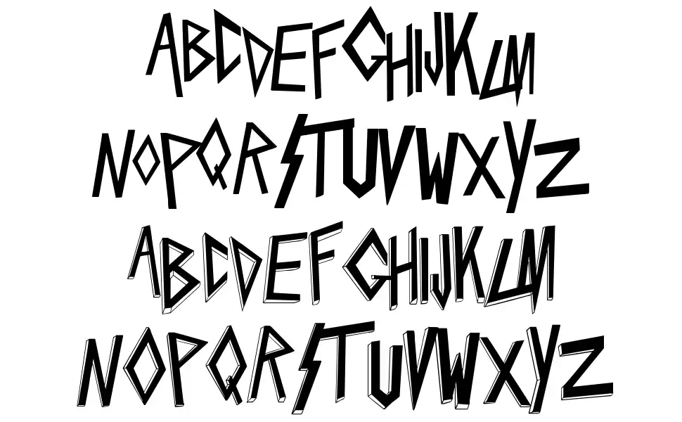 Slaytanicfont specimens