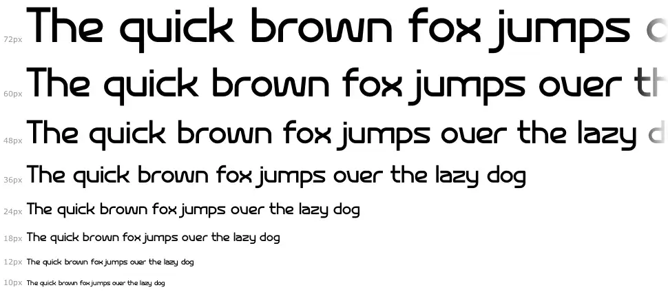 Smoothfont waterfall