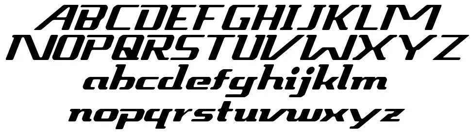 Sneakoutfont specimens