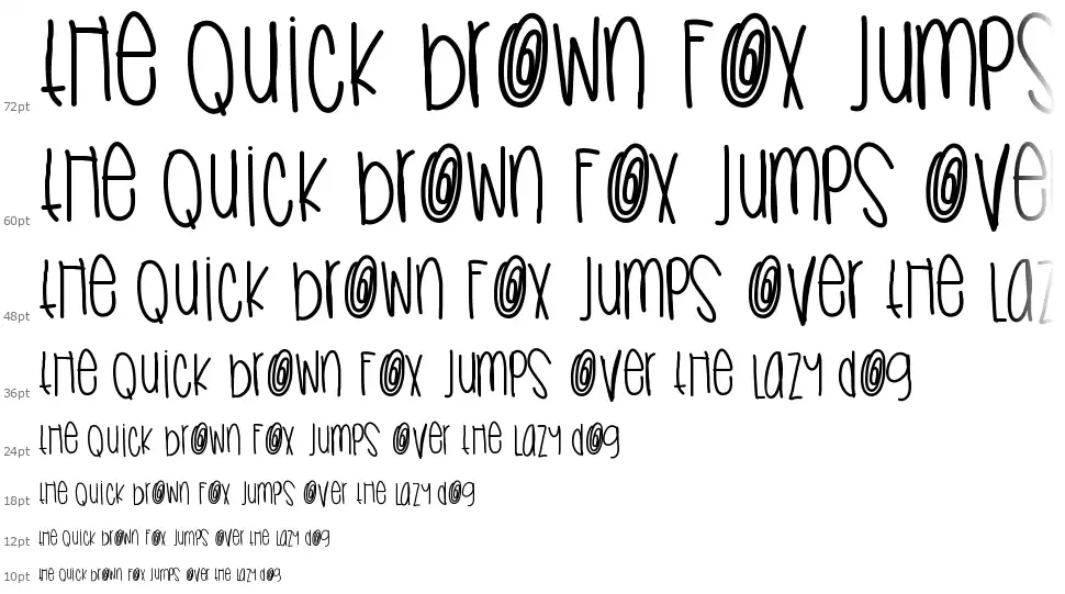 Sneaks foodfont waterfall