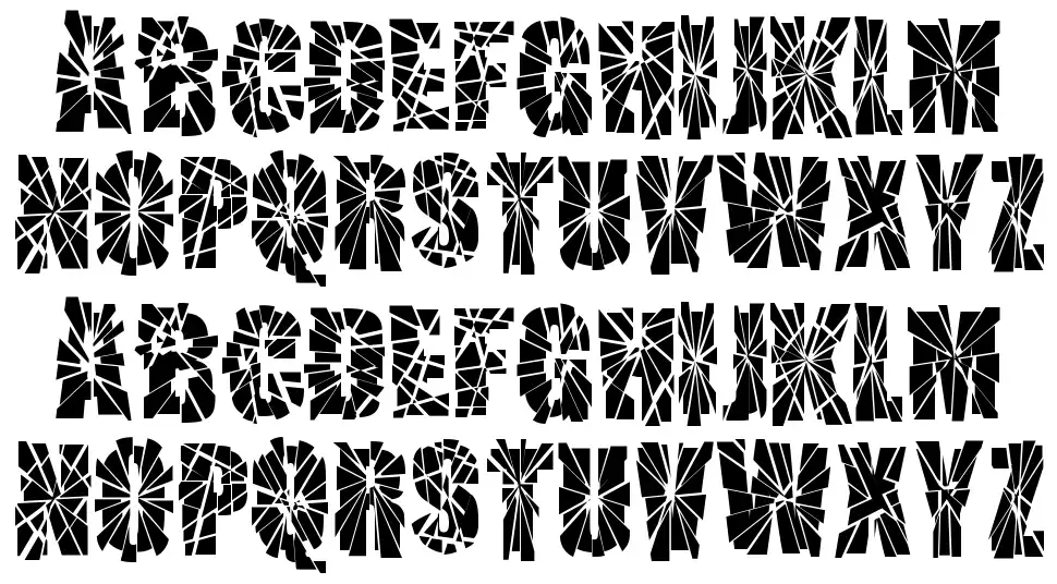 Sniper Shotfont specimens