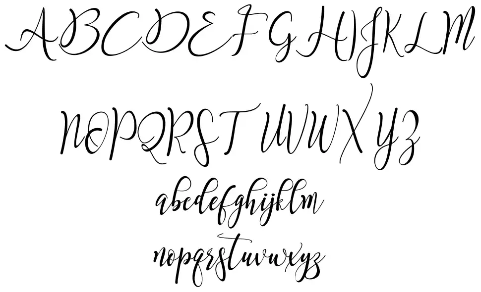 Snowy Holidayfont specimens