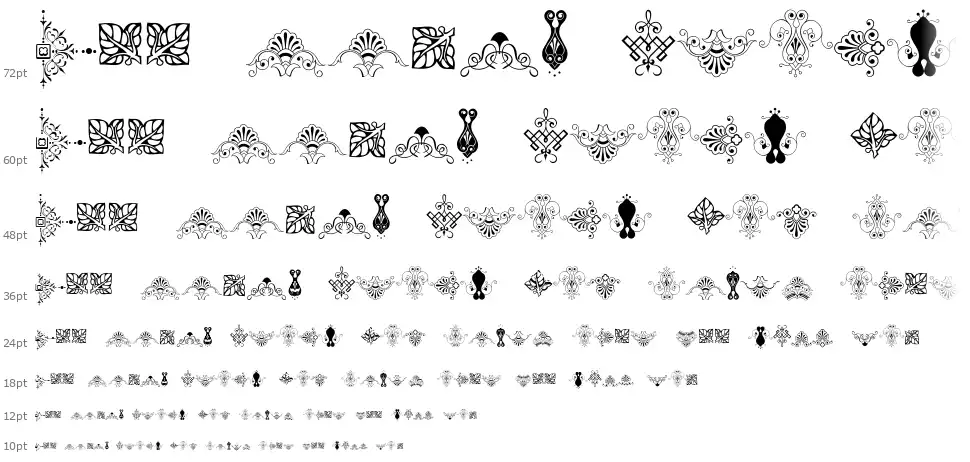 Soft Ornaments Twelvefont waterfall
