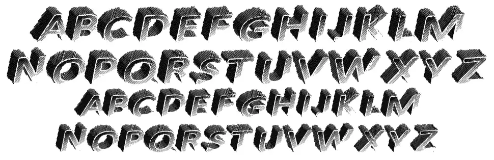 Solid Brandfont specimens