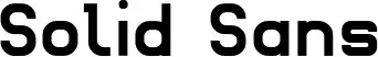 Solid Sans