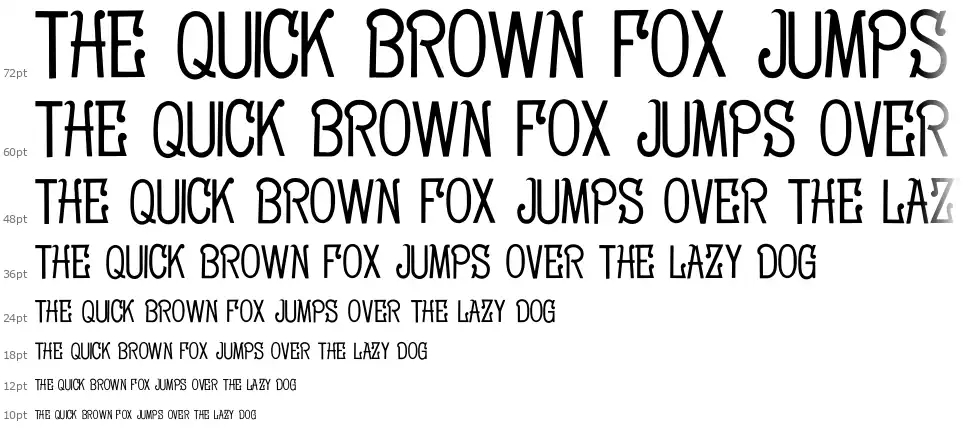 Solotype's Cocktail Cascade Solotype's Cocktailfont waterfall