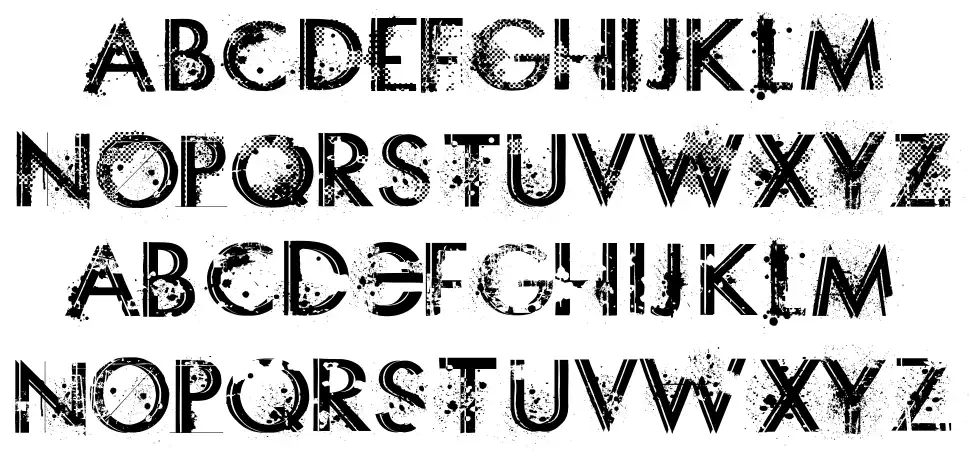 Something Dangerousfont specimens