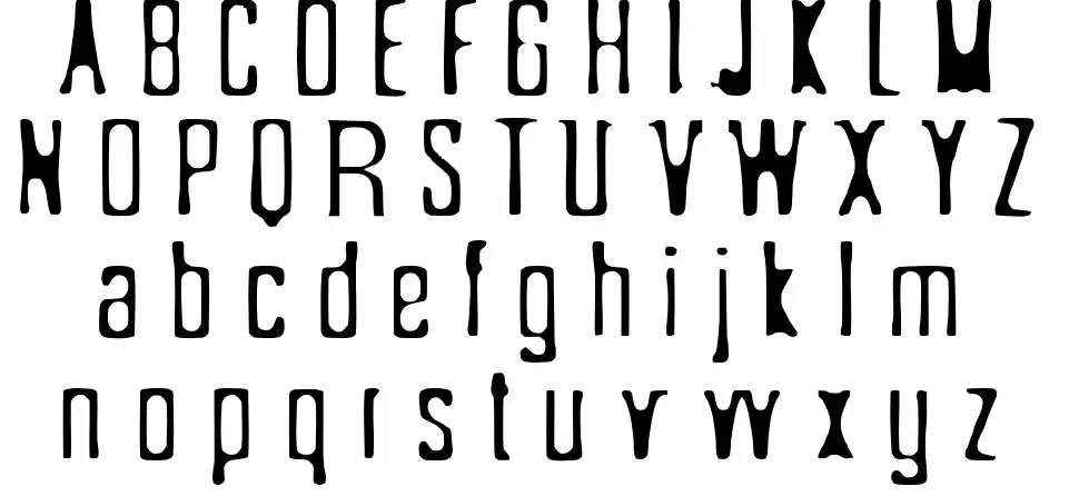 Sonderfistadfont specimens