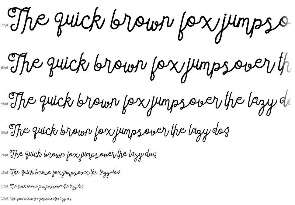 Sortdecai Cursive Wild Scriptfont waterfall