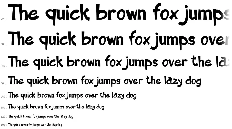 Spatula Cascade Spatulafont waterfall