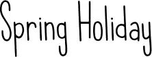 Spring Holiday
