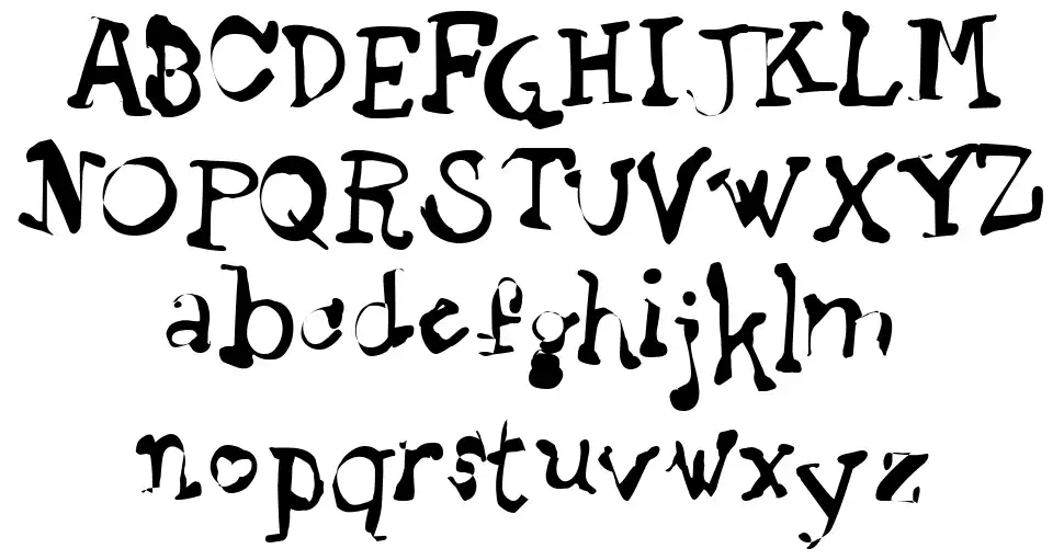 Staggering Bobfont specimens
