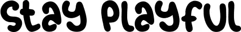 Stay Playful