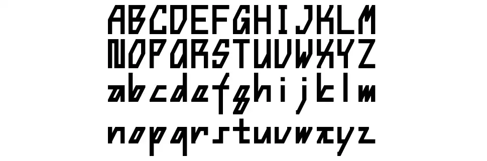 Steepfont specimens