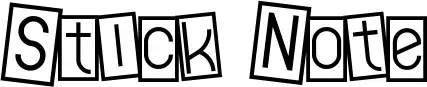 Stick Note