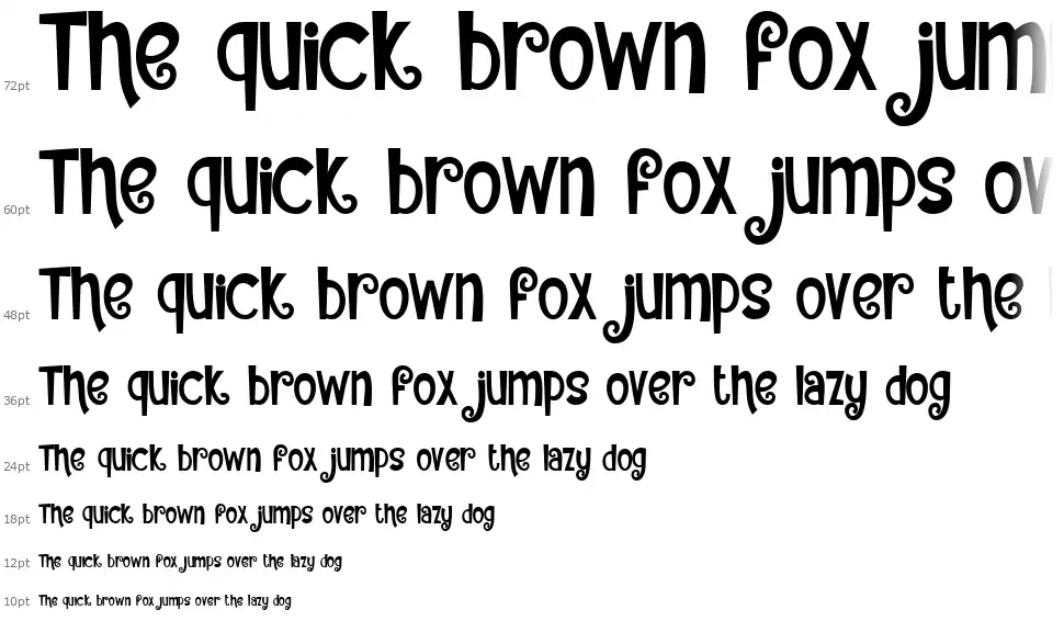 Strange of storyfont waterfall