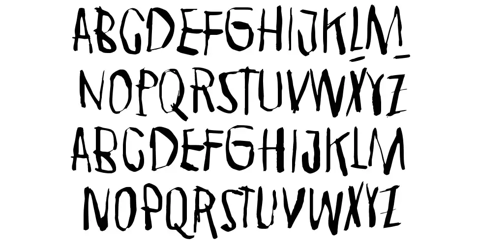Strawolverinefont specimens