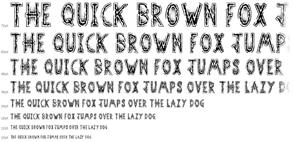 Street Fighterfont waterfall