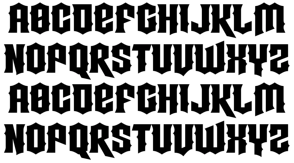 Strings Theoryfont specimens