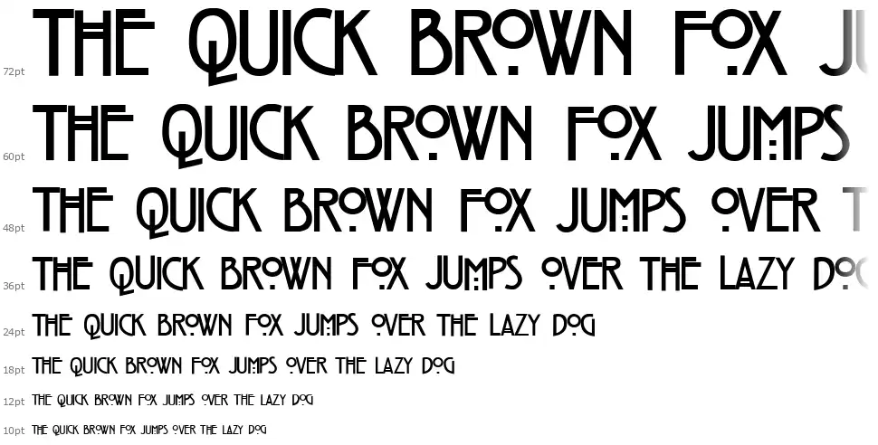Strong Glasgowfont waterfall