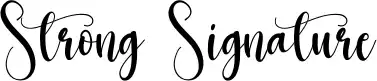 Strong Signature