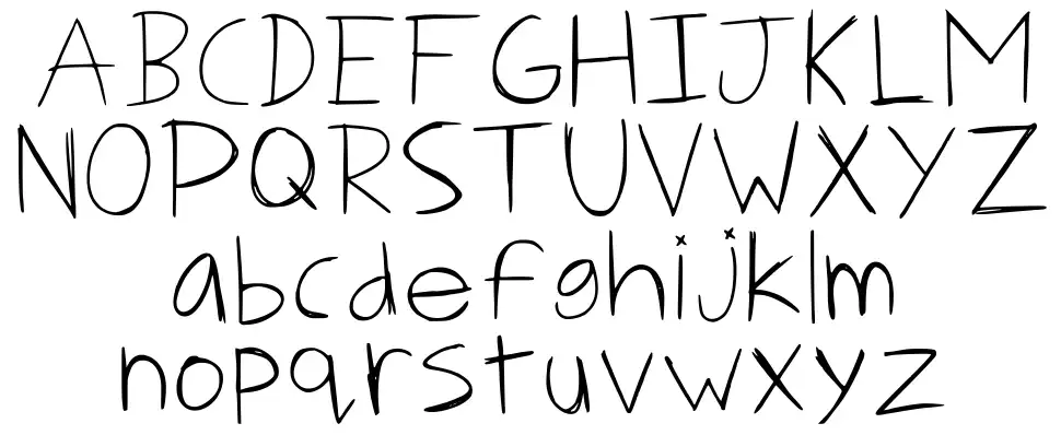 Strudel Scriptfont specimens