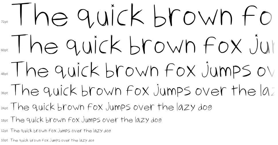 Strudel Scriptfont waterfall