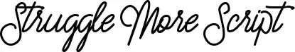 Struggle More Script