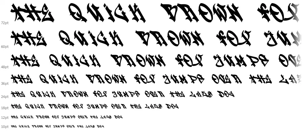 Stylewritingfont waterfall